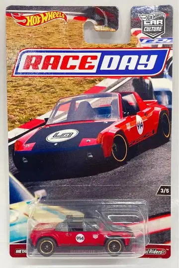 MATTEL HOTWHEELS 레이스 데이 DWH80 포르쉐 914-6 3/5