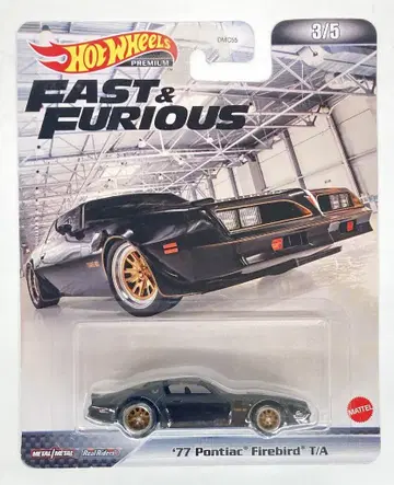 MATTEL HOTWHEELS PREMIUM HCP13 '77 Pontiac Firebird T/A 3/5