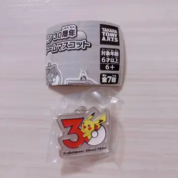 포켓몬 30주년 메탈 참 마스코트 피카츄