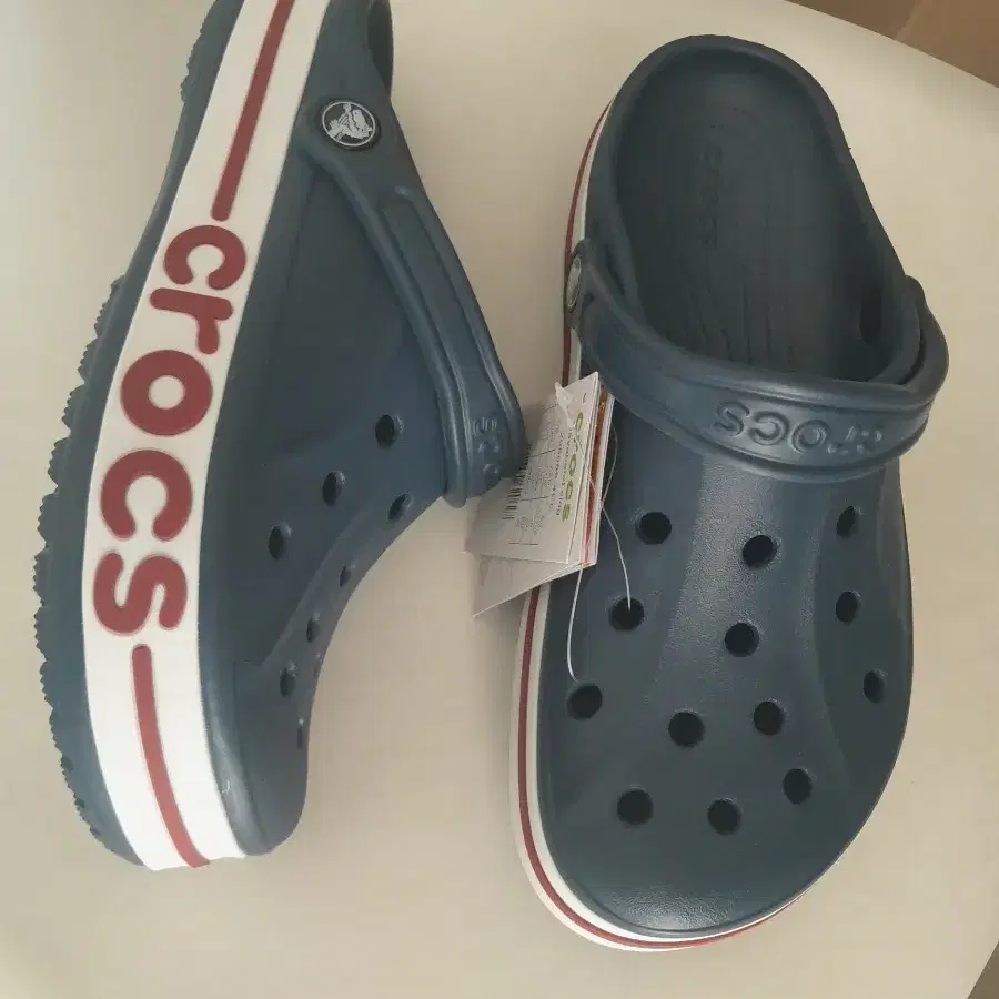 크록스 바야밴드 네이비 265 260 새상품