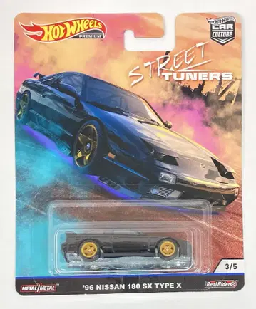 MATTEL HOTWHEELS 스트리트 튜너 FYN78 '96 닛산 180 SX 타입 X 3/5