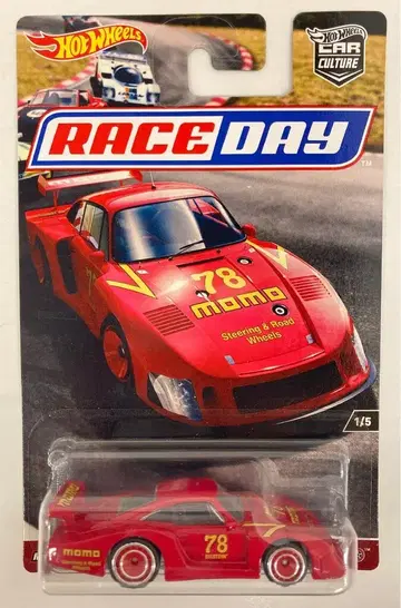 MATTEL RACE DAY 핫휠 '78 PORSCHE 935-78 MOMO DJF77