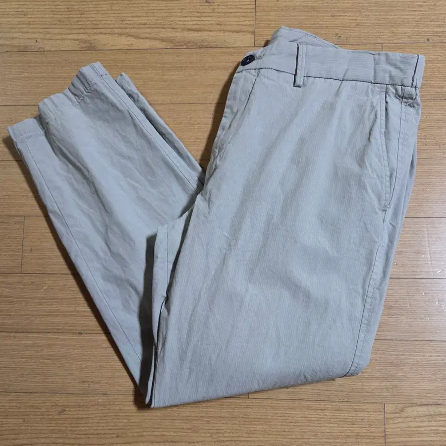 마시모뚜띠 남성 그레이 여름 코튼 9부바지 40