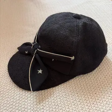 카시라 CA4LA 리본 포함 캡 블랙