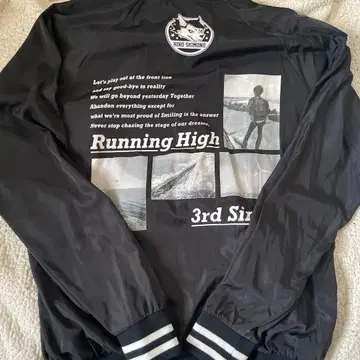 시모노 히로 Running High 3rd 싱글 바시티 자켓