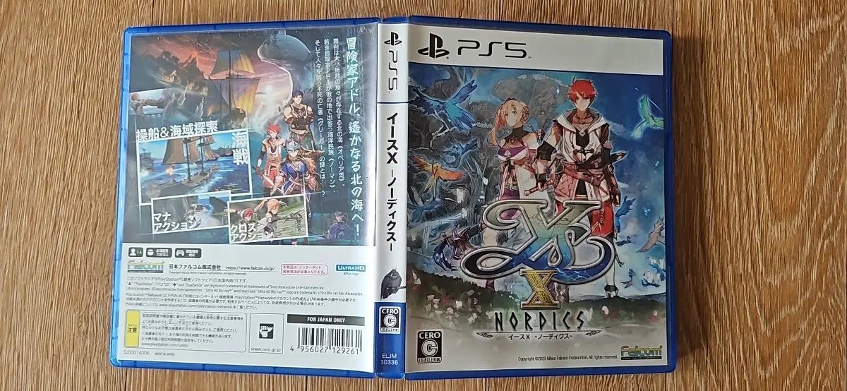 PS5용 이스 Ys X 노딕스 일판