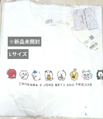 치이카와 나가노의 곰 유니클로 UNIQLO UT 티셔츠 L 사이즈