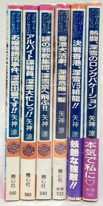 청심사 청심사문고 야가미 료 브리자드 프린세스 전 6권 세트