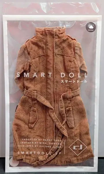 Mirai 스마트 인형 의상 더스터 재킷 브라운