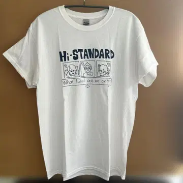 하이 스탠다드 Hi-STANDARD 티셔츠 화이트 L