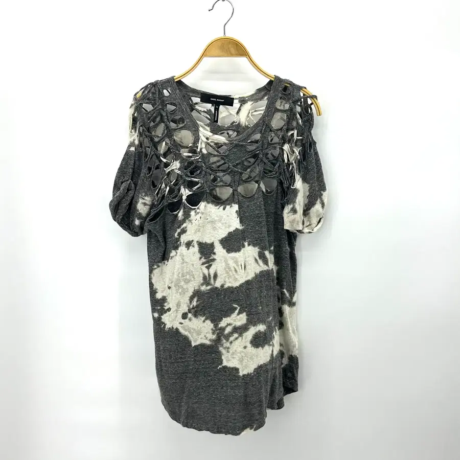 [ISABEL MARANT] 이자벨마랑 타이다이 컷아웃 반팔티셔츠