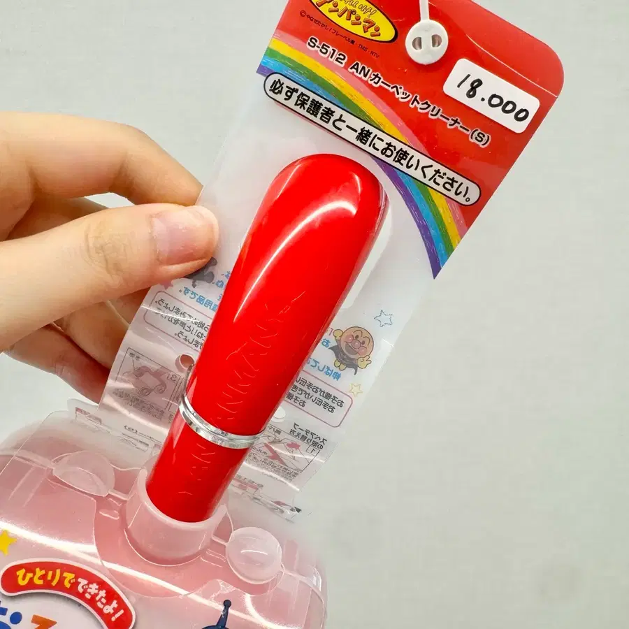 일본정품 호빵맨 먼지제거 돌돌이 롤러