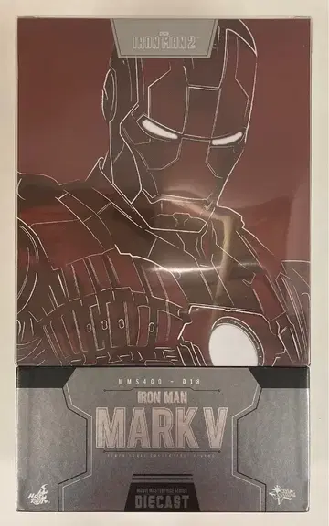 HOTTOYS MOVIE MASTERPIECE DIECAST IRON MAN MARK 5 / DIECAST 400D18