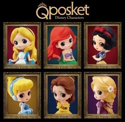 [정품] 큐포스켓 디즈니 캐릭터 A 초판 (6종세트)