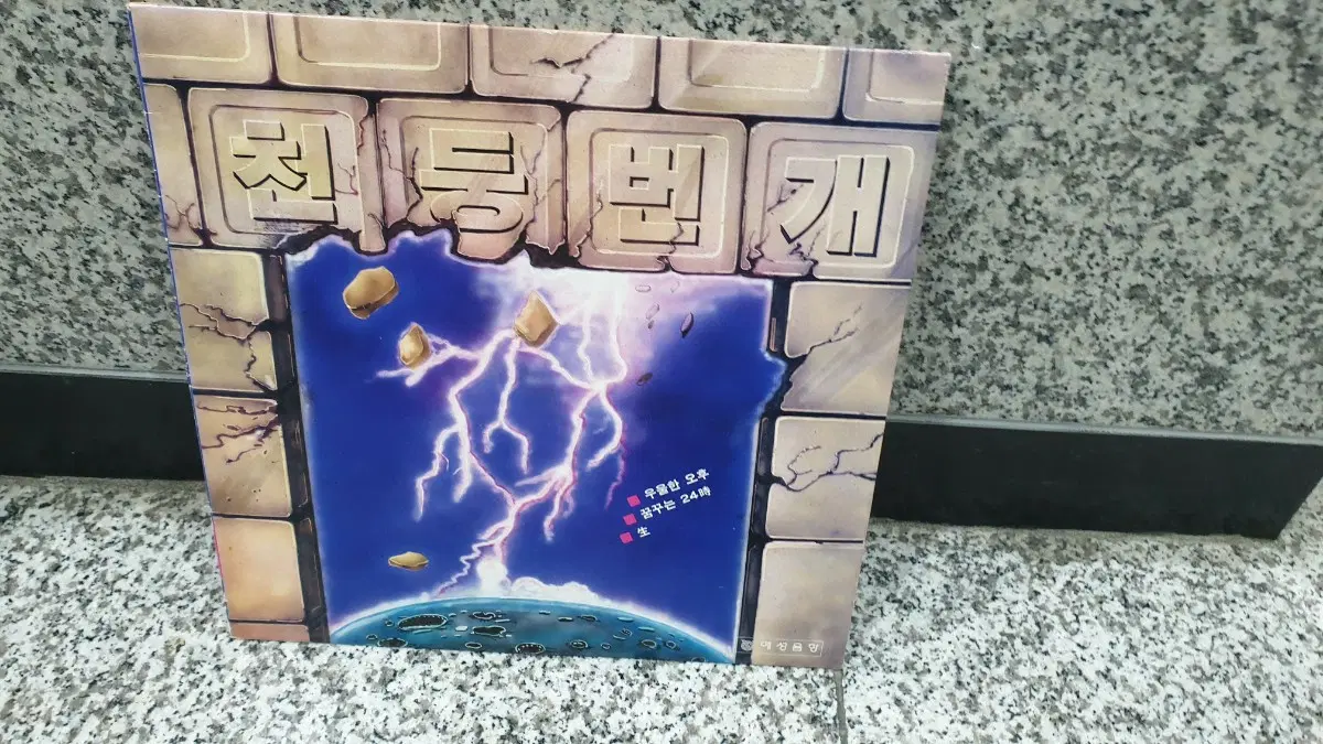 천둥번개 LP판