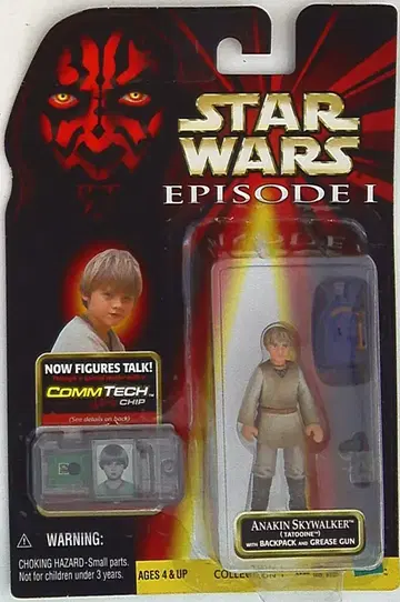 타카라토미 STAR WARS Ep.1 코믹 테크 피규어 아나킨 스카이워커 3.5인치