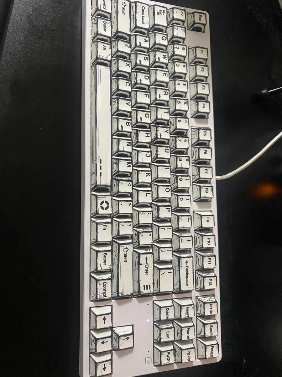 앱코 노뿌 무접점 키보드 팔아요