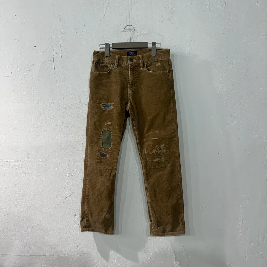 폴로랄프로렌 코듀로이 리페어 패치워크 팬츠 29