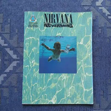 레어 당시 물건 ] NIRVANA NEVERMIND 기타 TAB 악보 할 레너드 판