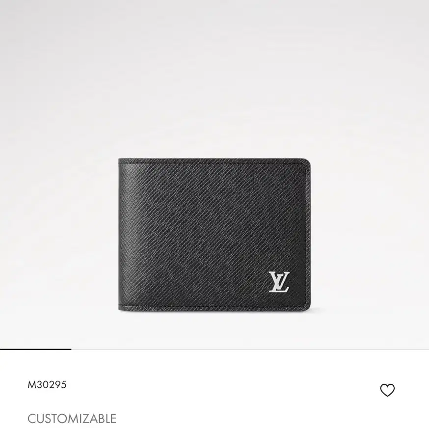 루이비통 M30295 타이가 멀티플 월릿 블랙