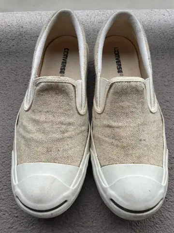 CONVERSE Jack Purcell 슬립온 베이지