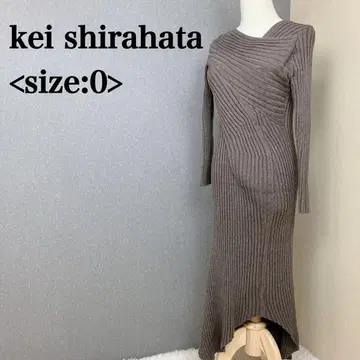 keishirahata styling/ 스타일링 니트 원피스