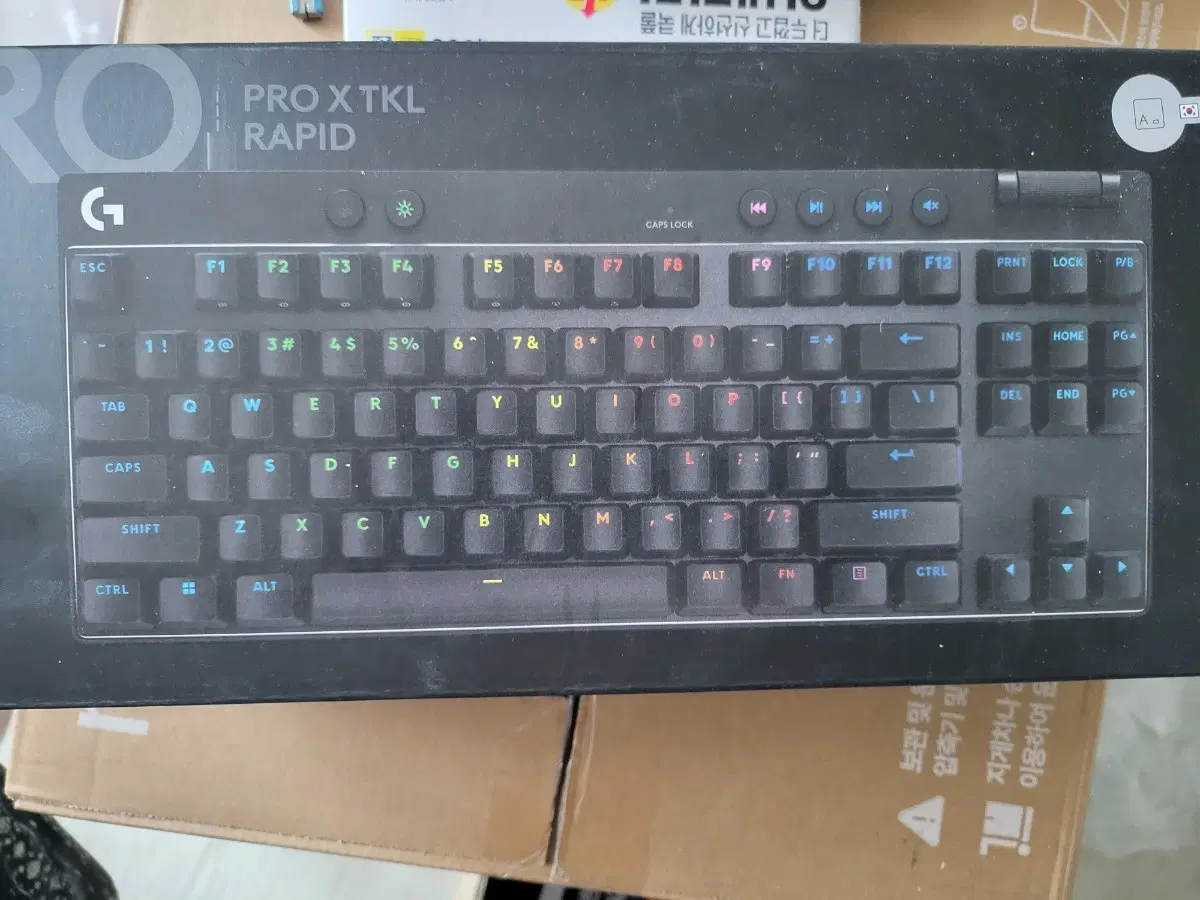 미개봉)g pro tkl rapid 키보드