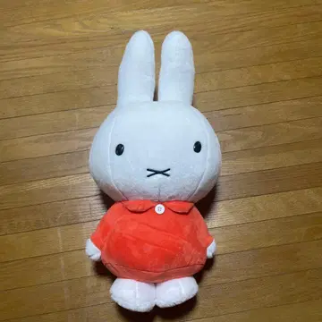 미피 봉제 인형 오렌지 의류