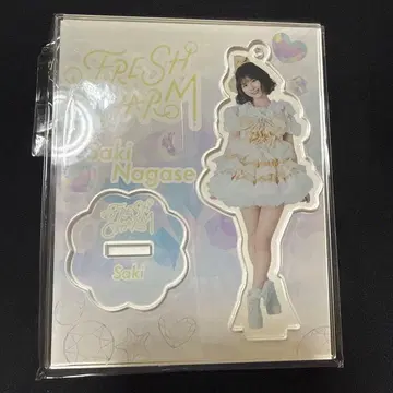 수회 사용 나가세 사키 FRESH CHARM 아크릴 스탠드 (검색 판매원 카드