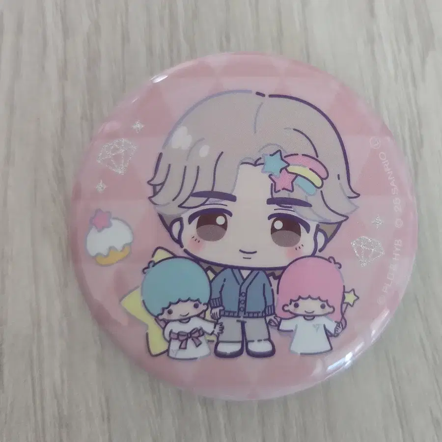 산리오 세븐틴 에스쿱스 캔뱃지