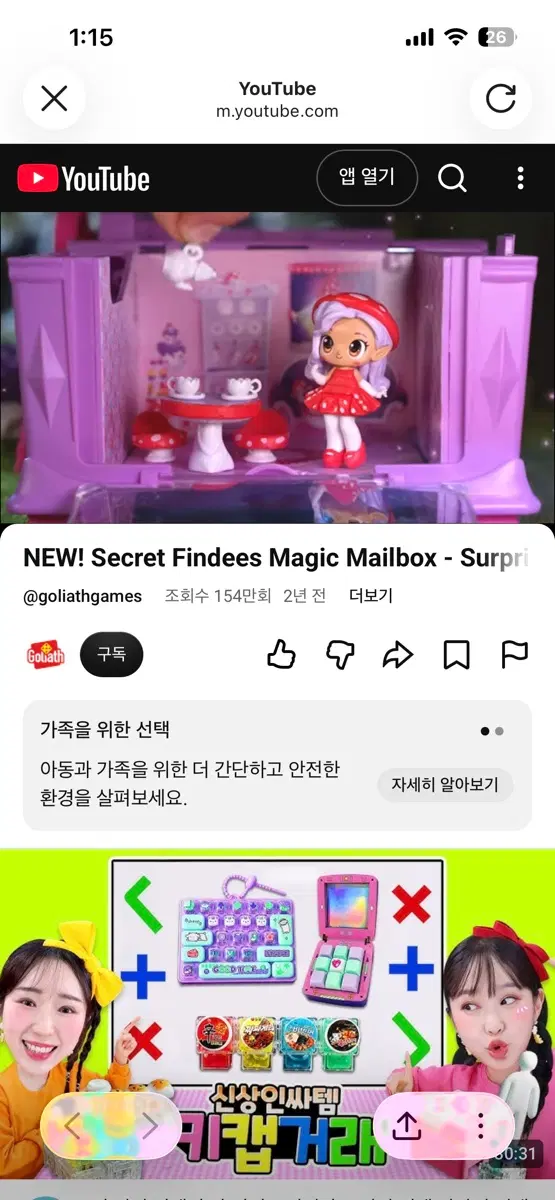 시크릿 파인디스 매직 우편함 장난감