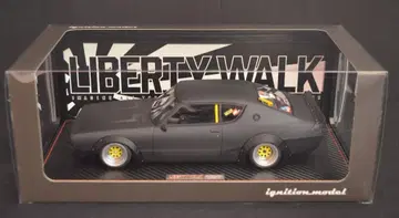 ignition model 1/18 LB-WORKS Kenmeri 2Dr Matte Black IG0965