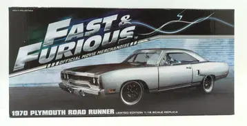 gmp 1/18 1970 PLUMOUTH ROAD RUNNER/Silver 18857