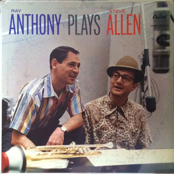 Ray Anthony Ray Anthony Plays Steve Allen jazz 명반 lp