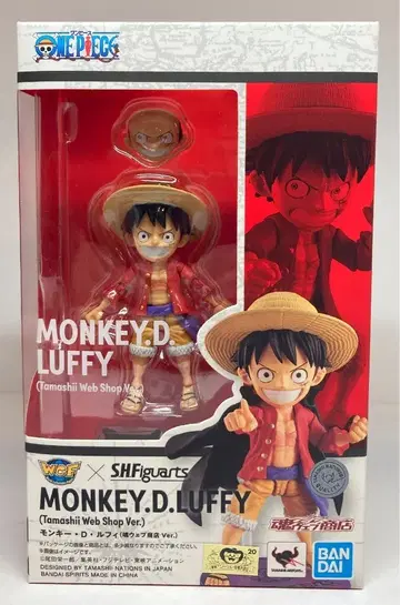 BANDAI SPIRITS 월드 컬렉터블 피규어 x S.H.Figuarts 몽키 D 루피 (혼웹 상점 Ver.)