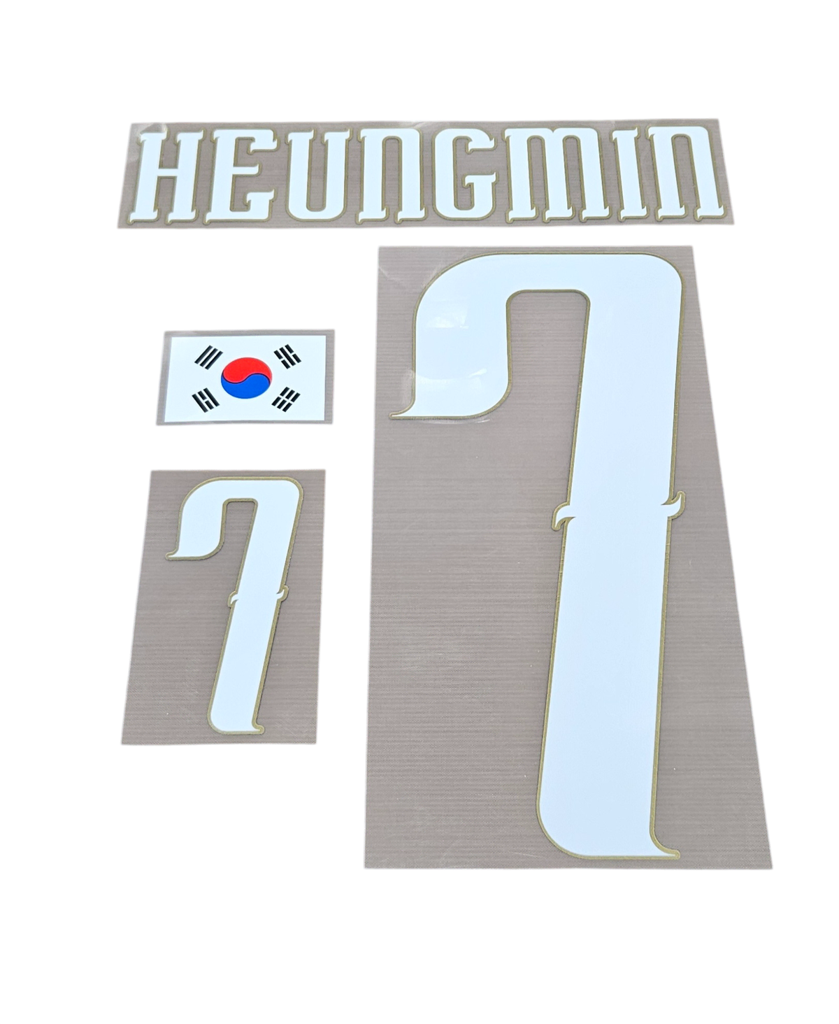 오피셜 26-28 대한민국 홈 손흥민 네임셋