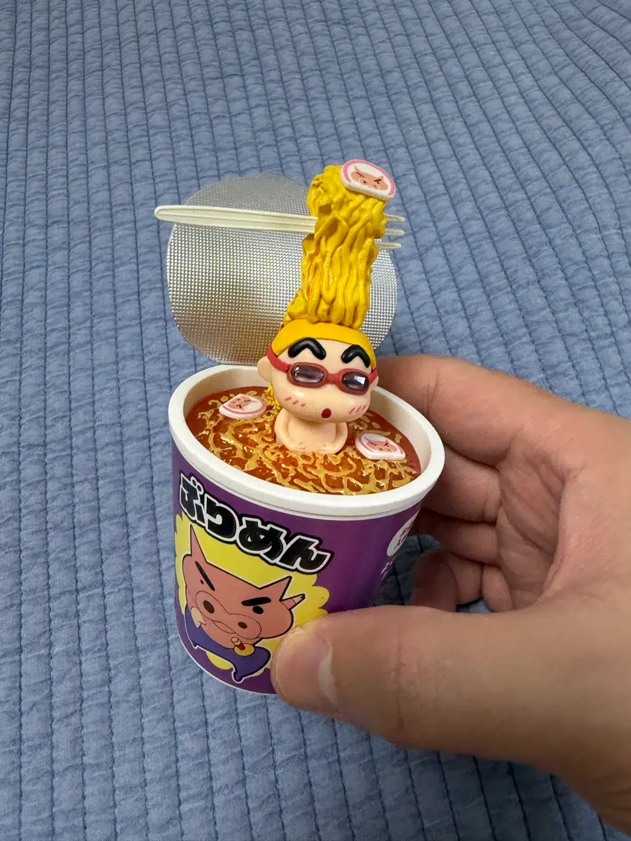 짱구 라면 피규어