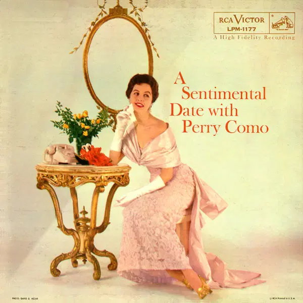 Perry Como A Sentimental Date With Perry Como 1956년 국내없는 음반 LP