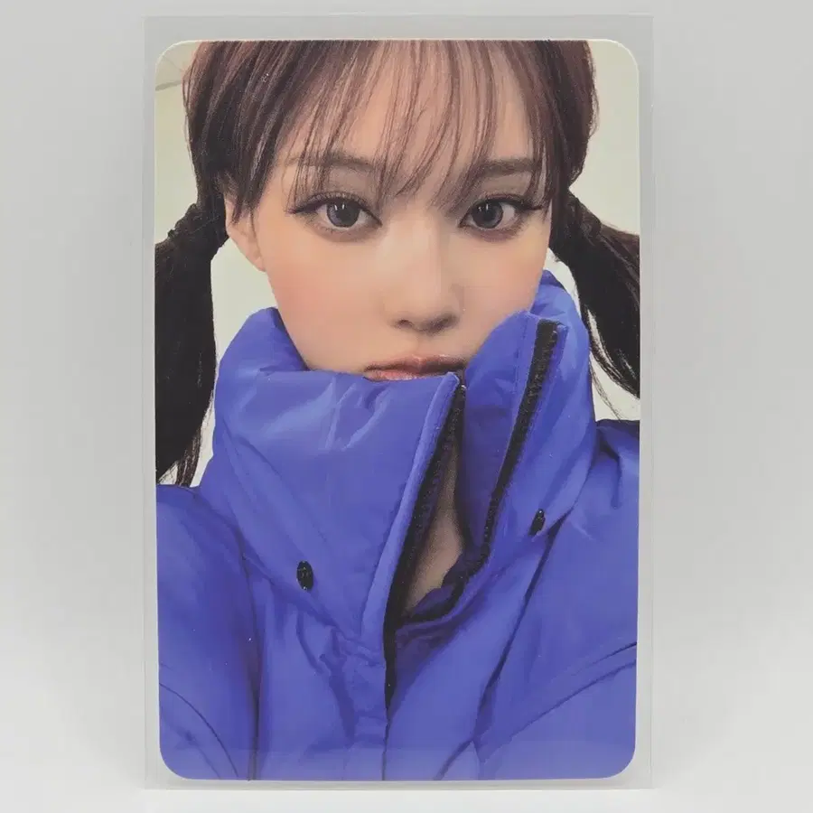 에스파 포토카드 더티워크 트레카 윈터 셀포
