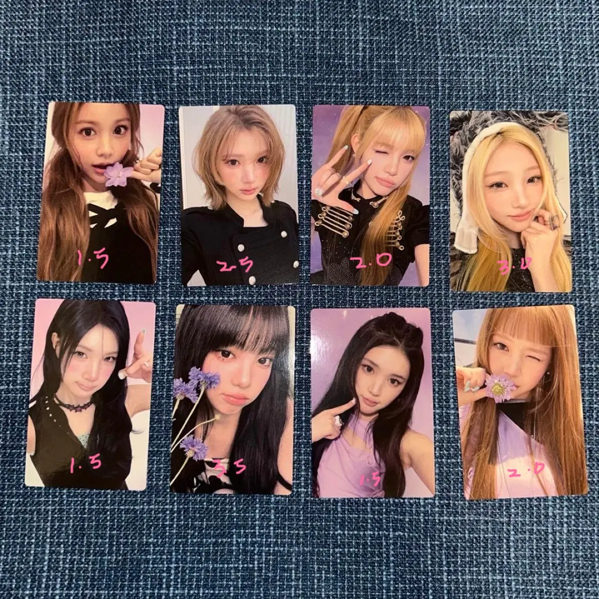 하츠투하츠 아이코닉 하트 초회한정 D 포카 양도