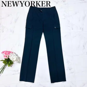 NEW YORKER 뉴요커 센터 프레스 스트레이트 팬츠
