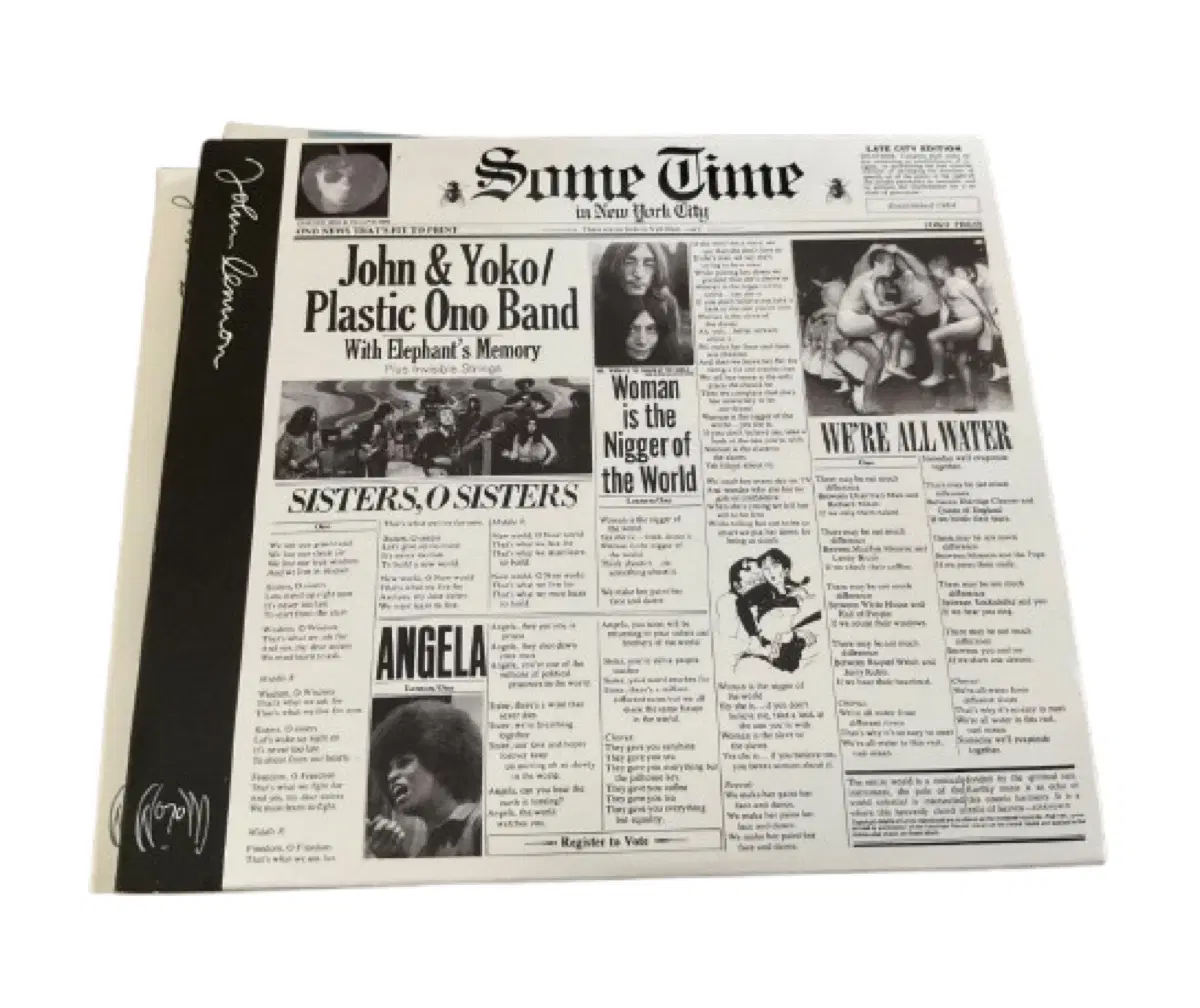 존 레논 Sometime In New York 2CD 디지팩 앨범 시디 CD 비틀즈