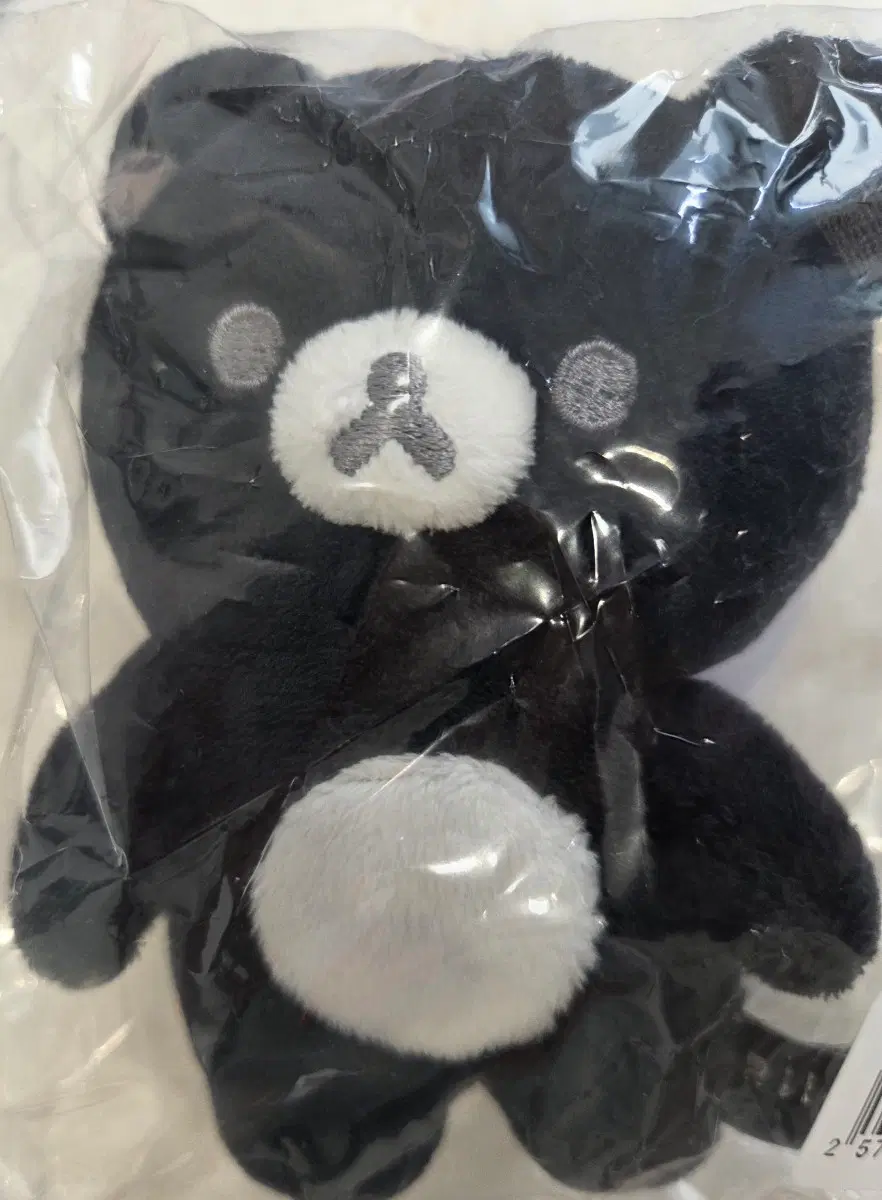 리락쿠마 모노크롬 마스코트 키링