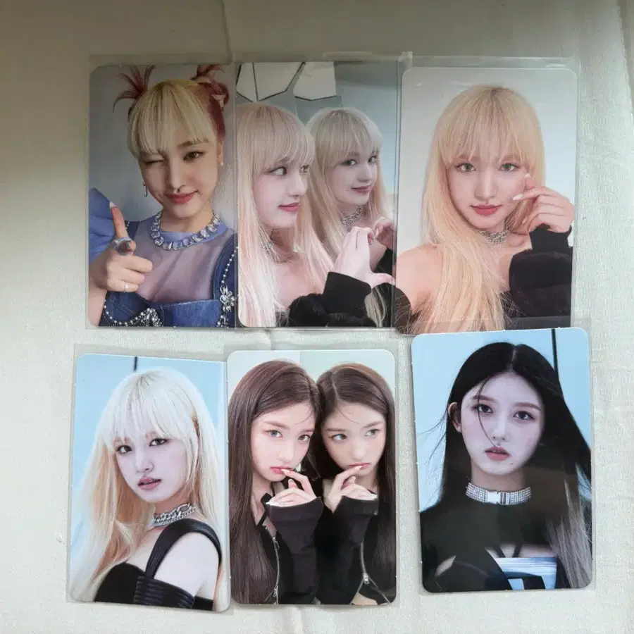 아이브 리즈 가을 이서 포카 일괄 판매