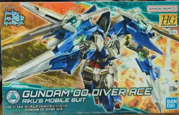 BANDAI SPIRITS HG BUILD DIVERS 건담 빌드 다이버즈 건담 더블오 다이버 에이스 반다이남코판 8+ 표기