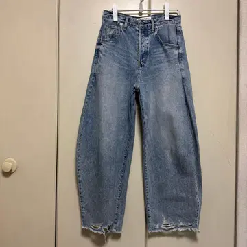 Whim Gazette 위무 가제트 라인 커브 데님 36 SM 상당