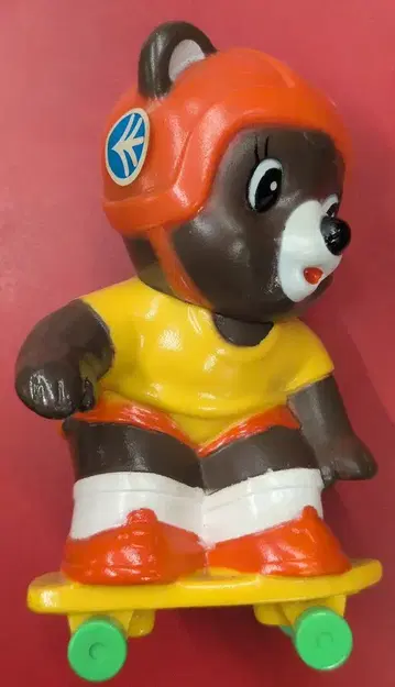 홋카이도 타쿠쇼쿠 은행 저금통 타쿠짱 스케이트보드 120mm 타쿠긴