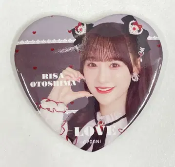 =LOVE 연말 가요 프로그램 2025 의상 오토시마 리사 랜덤 캔뱃지
