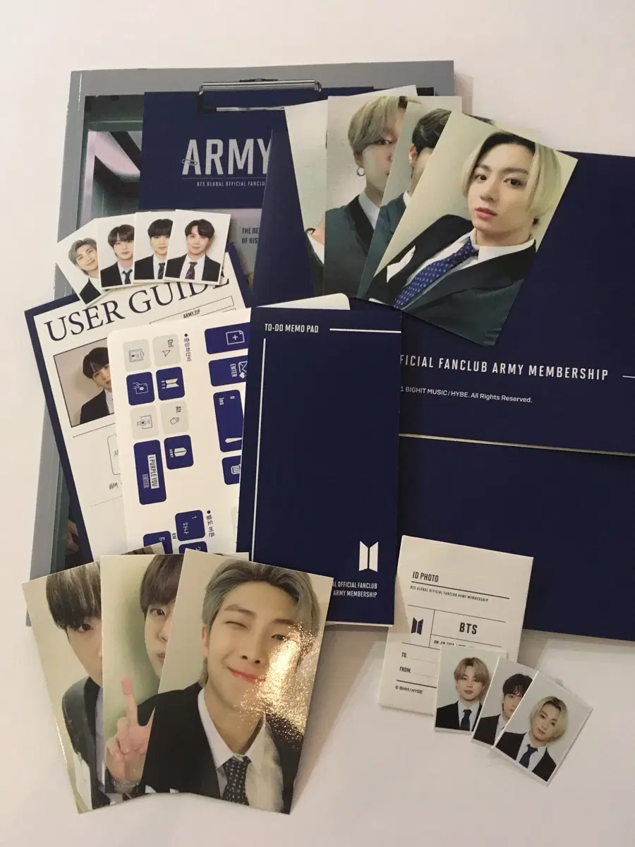 방탄소년단 BTS 공식 아미 멤버십 키트 8기 풀박