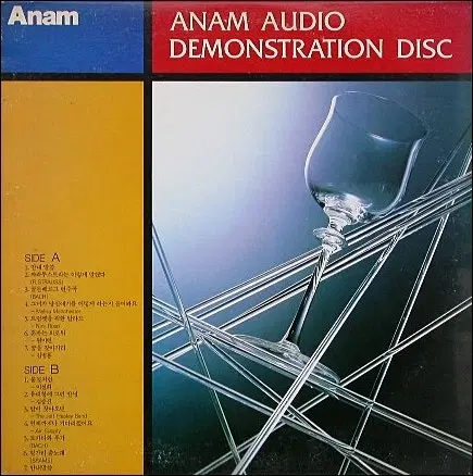 Anam Audio Demonstration 이선희 김승진 김범룡 원미연 lp
